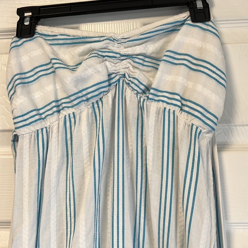 Tommy Bahama Strapless Striped Dress Medium - Picture 4 of 11